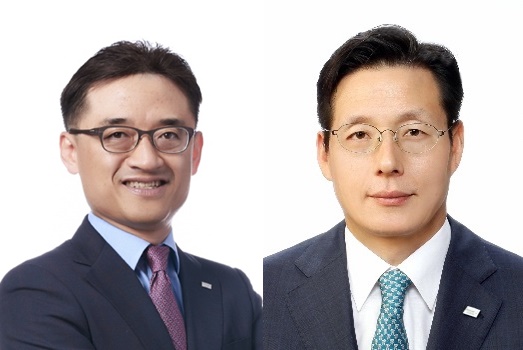 김미섭(왼쪽) 미래에셋증권 부회장,