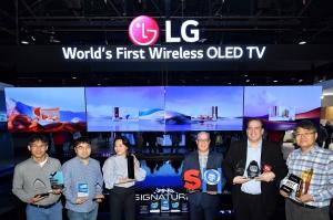 LG 올레드 TV, CES 공식 어워드 ‘최고 제품’ 등극