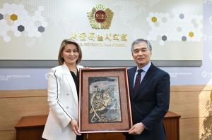 김현기 서울시의회 의장, 키르기스스탄 경제인대표단과 교류협력 논의