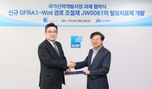 JW중외제약, Wnt 표적 탈모치료제 'JW0061' 국가신약개발사업 선정