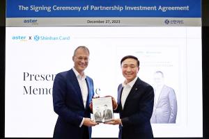 신한카드, 업계 최초 해외법인 투자 유치