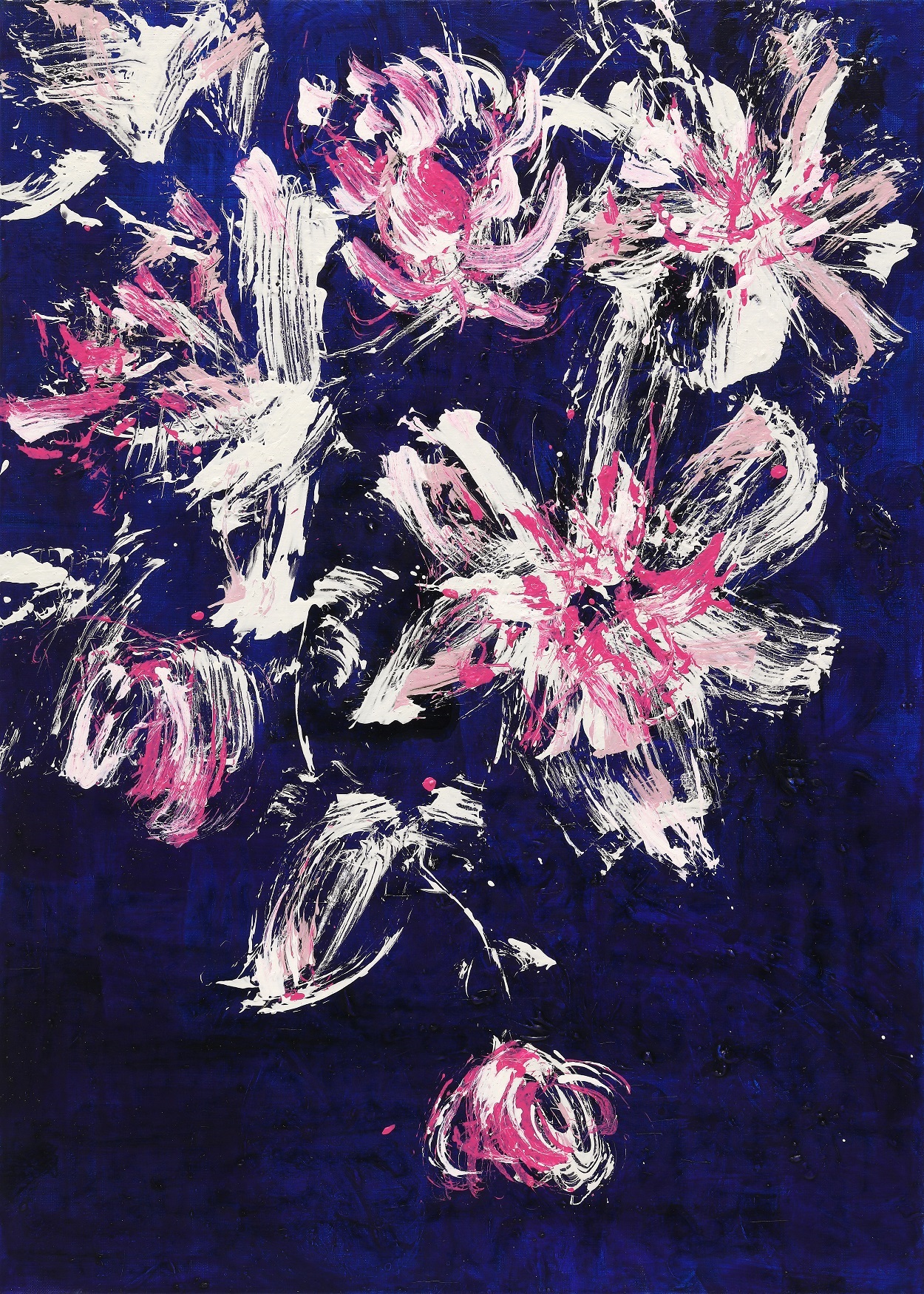 안영나 작가(Ahn Young Na)=Flower No Flower-기운생동, 91×65㎝ Acrylic On Canvas, 2020. 조선화랑 gallerychosun, 부스넘버 D04.