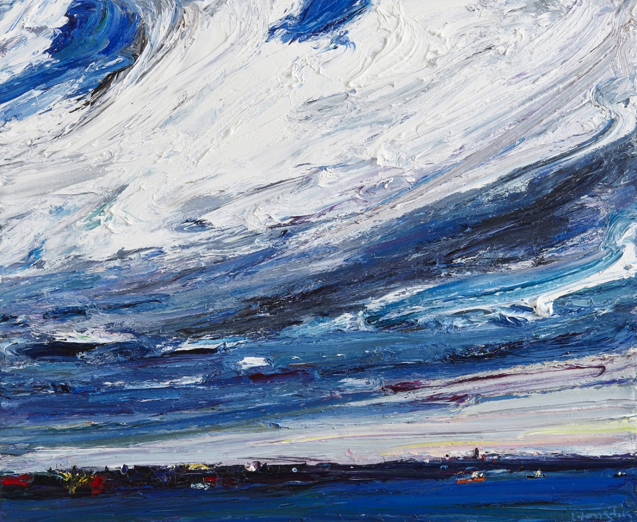 애월의 하늘, 116×89㎝ Oil on canvas, 2023