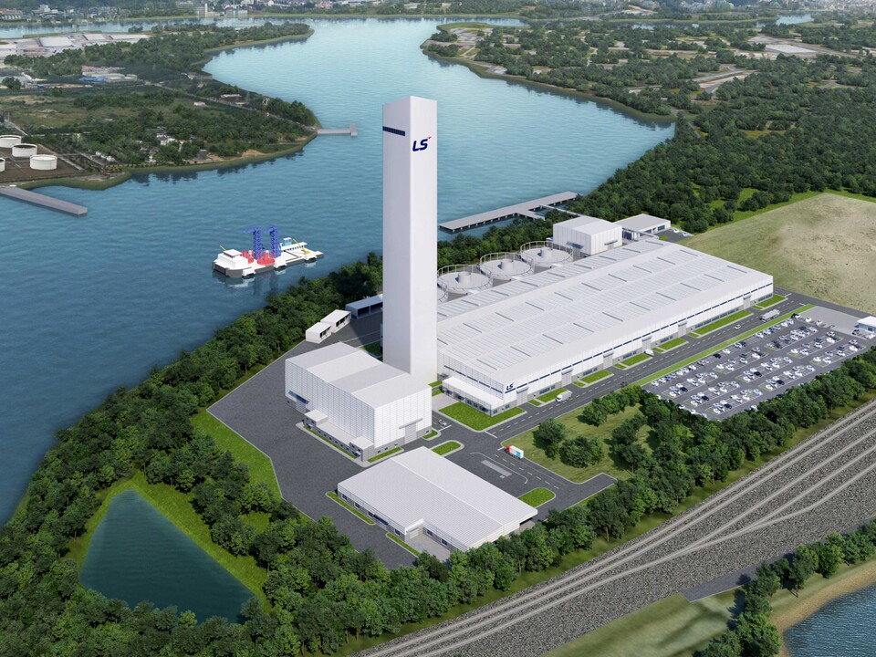 LS전선 미국 자회사 LS그린링크의 미국 버지니아주 해저케이블 공장 조감도.<LS>