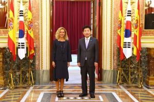김진표 국회의장, 스페인 하원의장단에 ‘2030 세계박람회 부산 유치’ 지지 당부