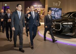 이재용 삼성전자 회장, BMW 올리버 집세 CEO 미팅