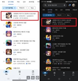 ‘서먼헌터 키우기’, 구글 플레이 게임 1위와 애플 앱스토어 인기 TOP 10 상승세